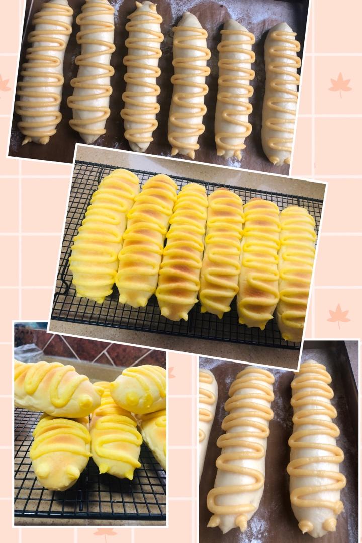 视频🐛经典｜毛毛虫面包｜美味松软｜奶味浓郁｜一口一个满足