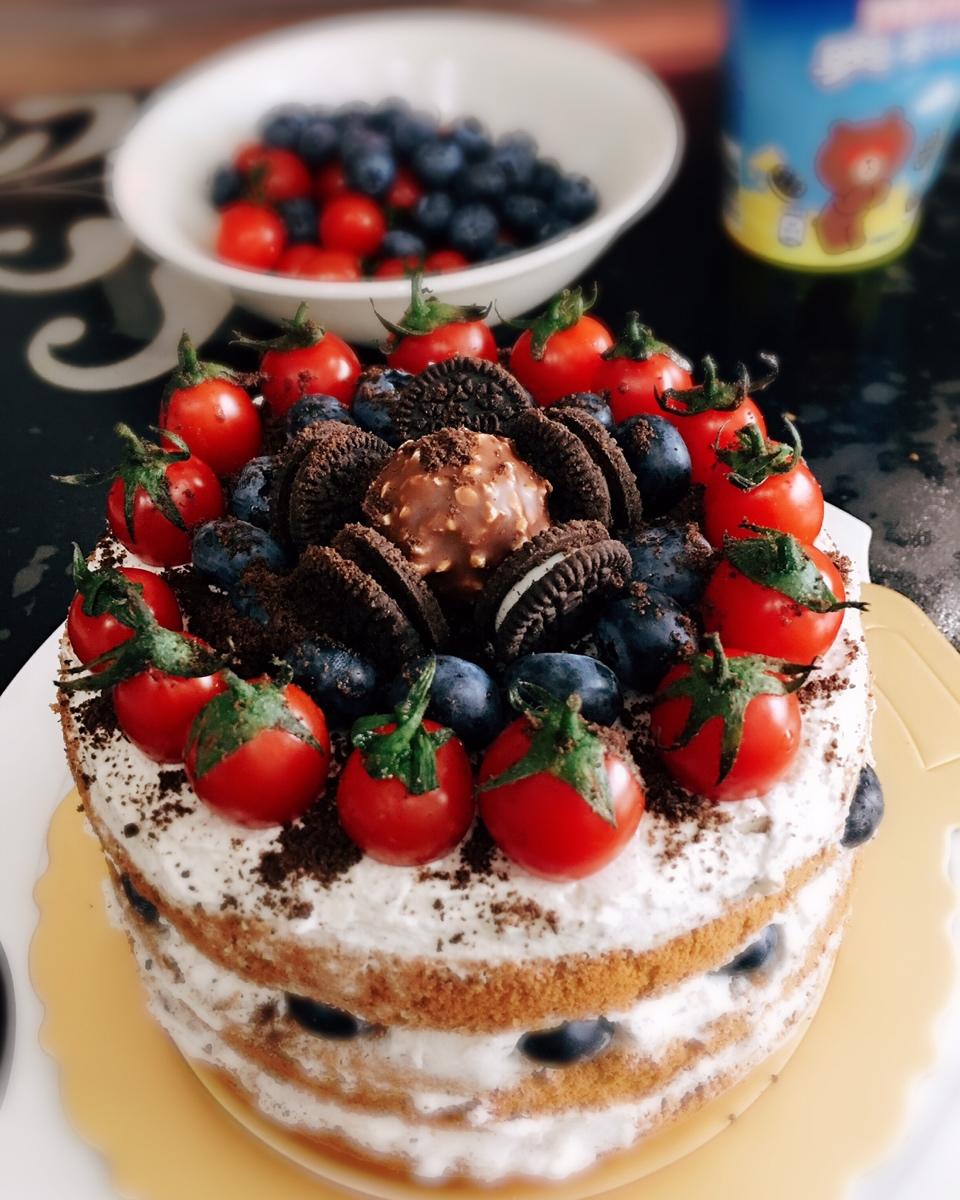 巧克力奥利奥裸蛋糕