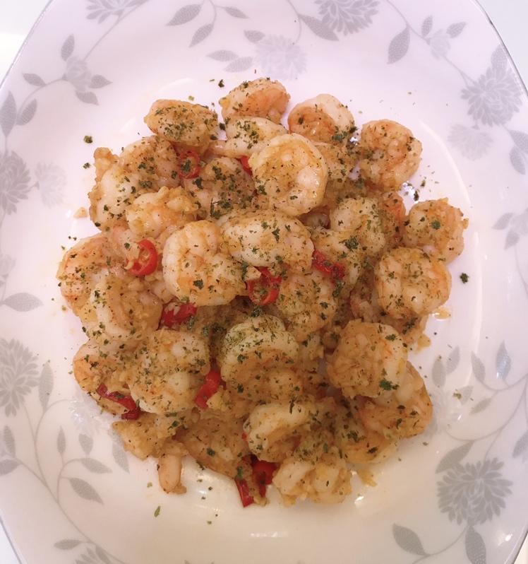 西班牙蒜蓉虾（视频）