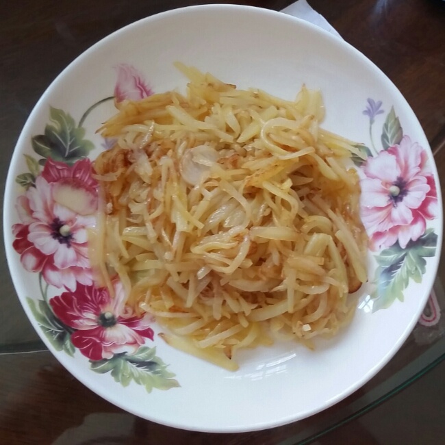 干焙土豆丝