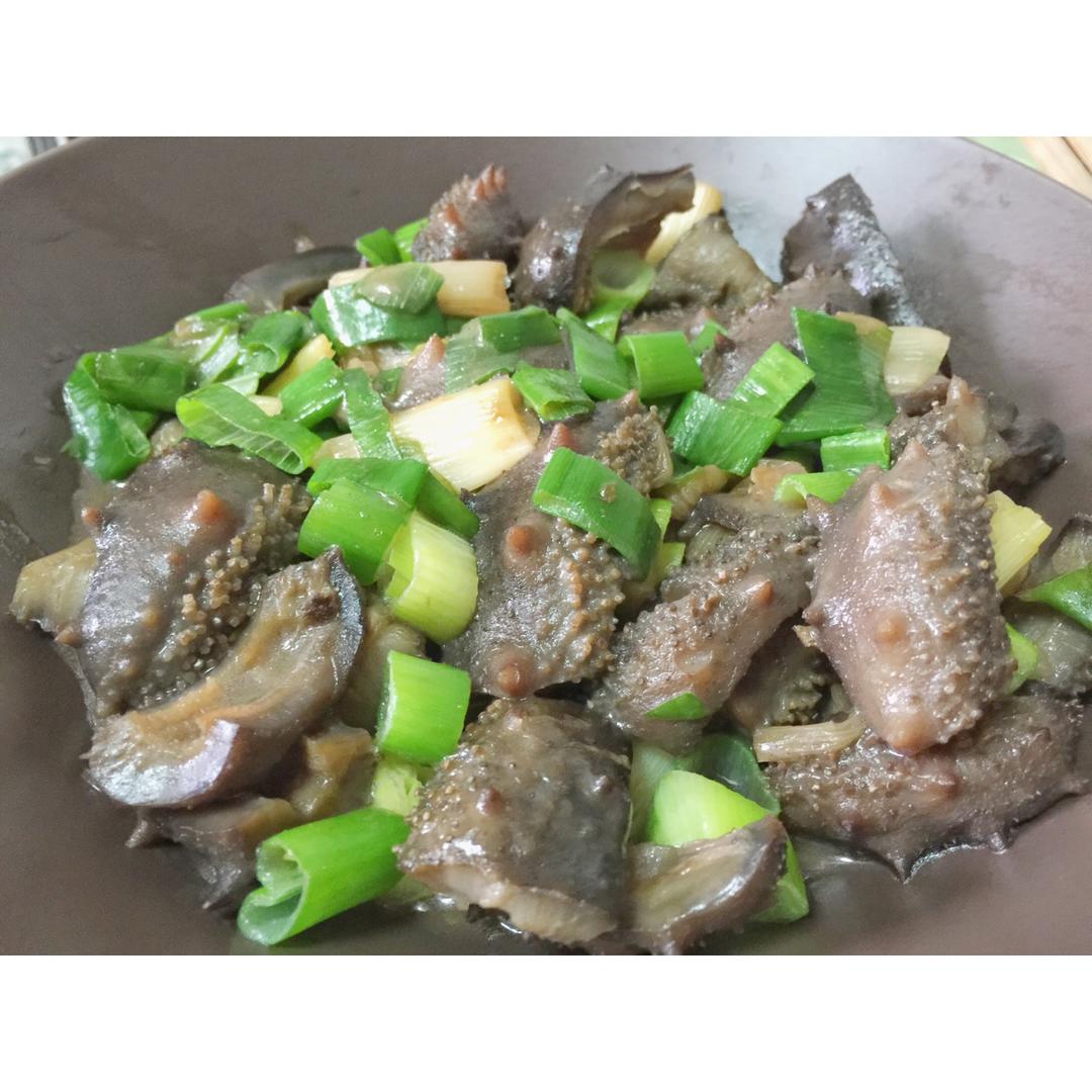 leewai做的葱烧海参