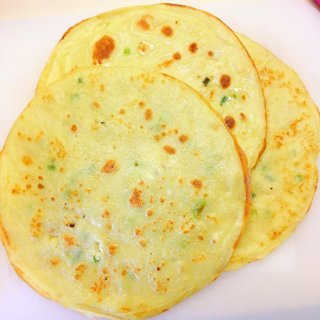 香葱鸡蛋饼