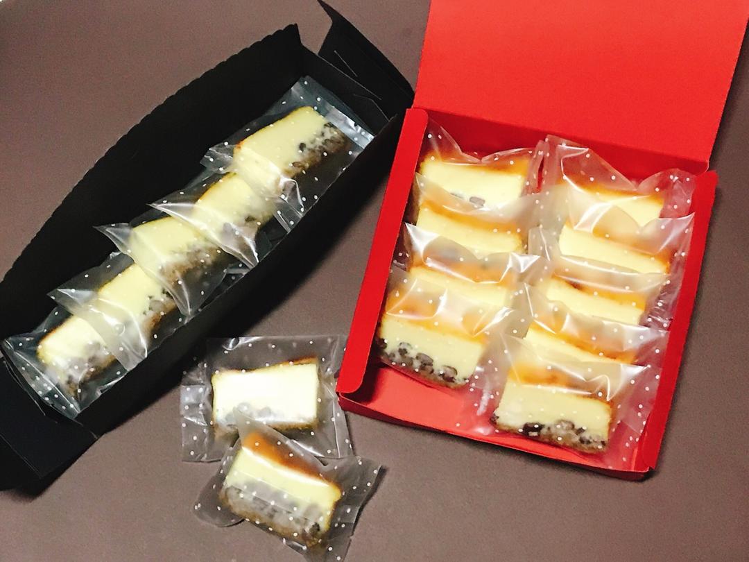 蜜豆芝士小蛋糕