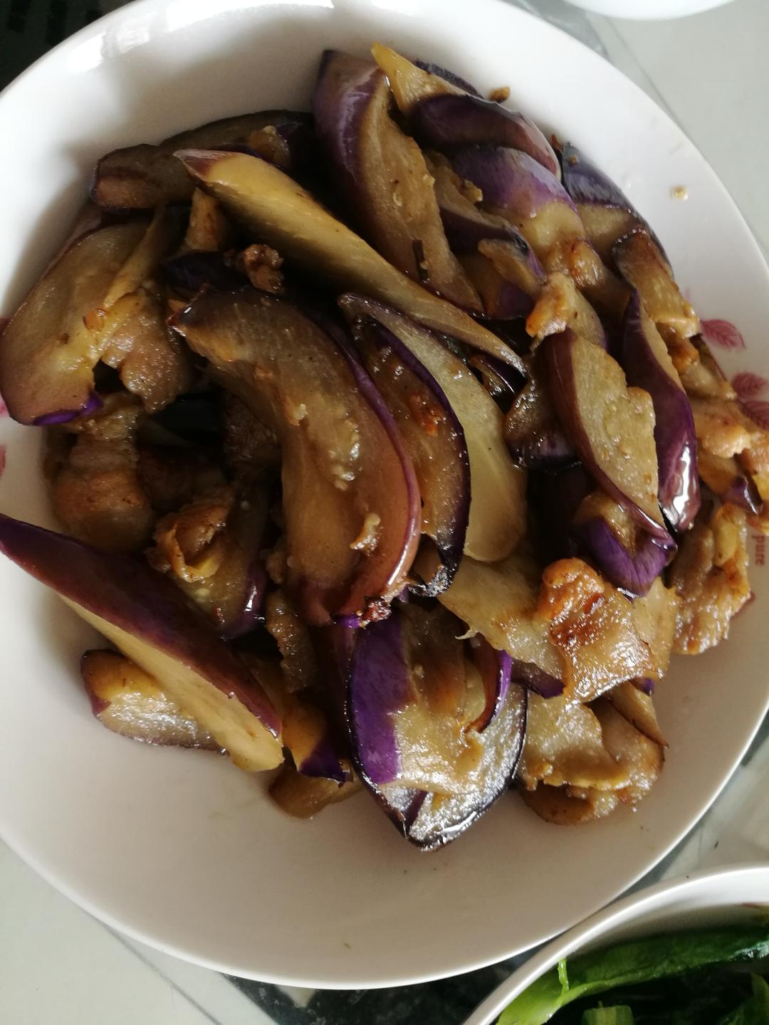 五花肉炒茄子🍆