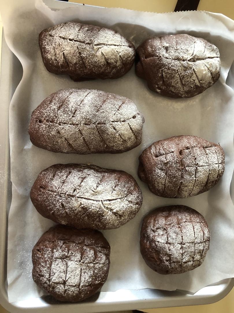 可可麻薯软欧包😍有颜又有料