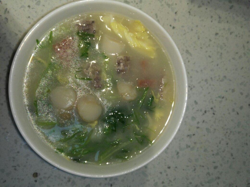 海鲜疙瘩汤