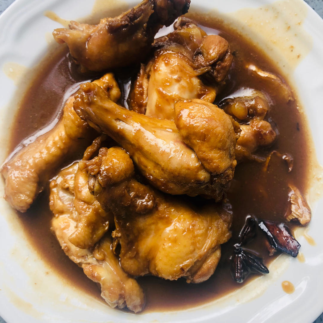 fidelia-做的超快手红烧鸡腿