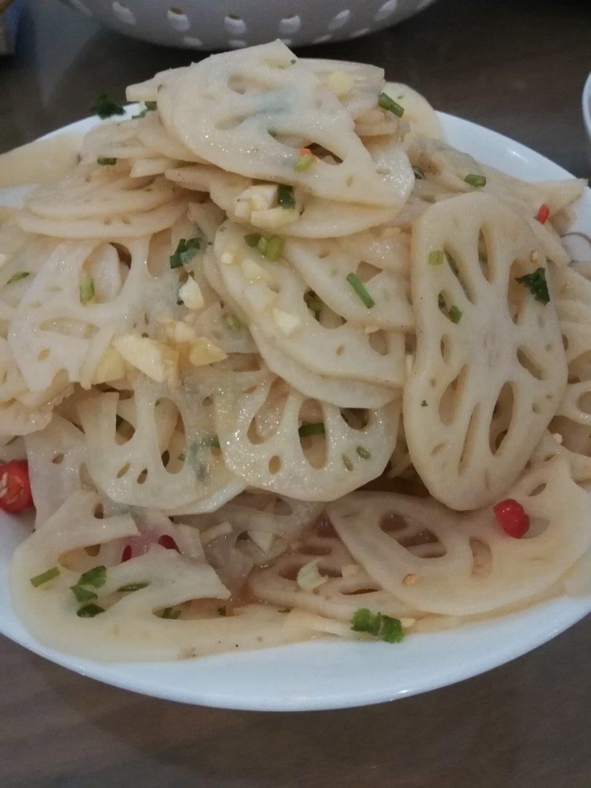 凉拌藕片