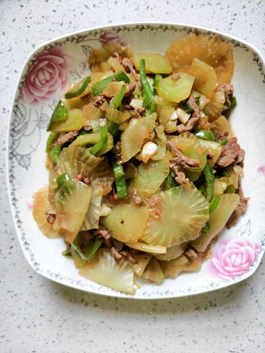 莴笋炒肉