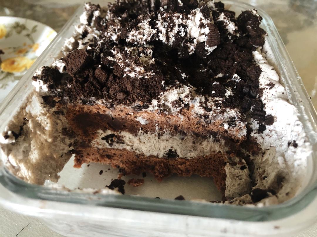 好吃到流泪的奥利奥咸奶油盒子蛋糕