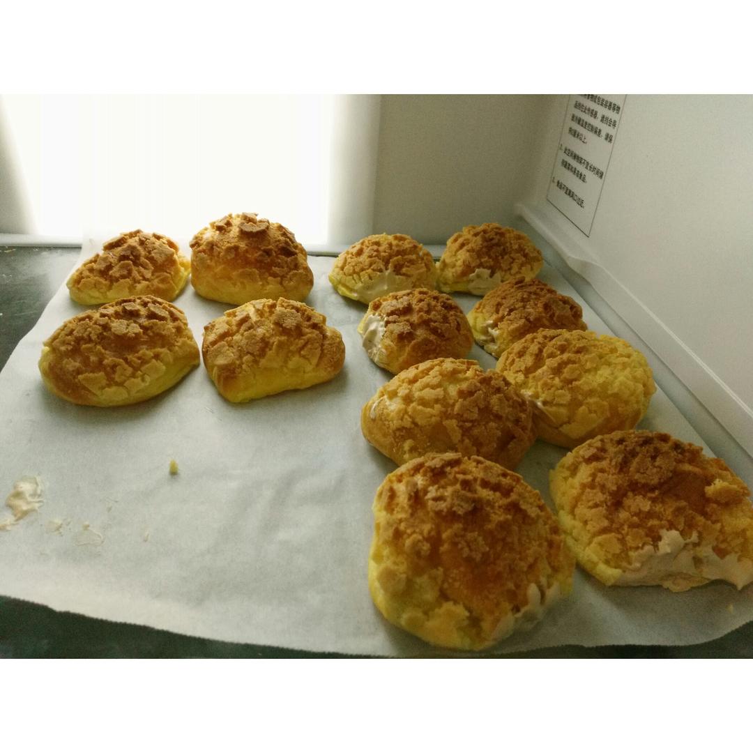 十分美味的酥皮泡芙