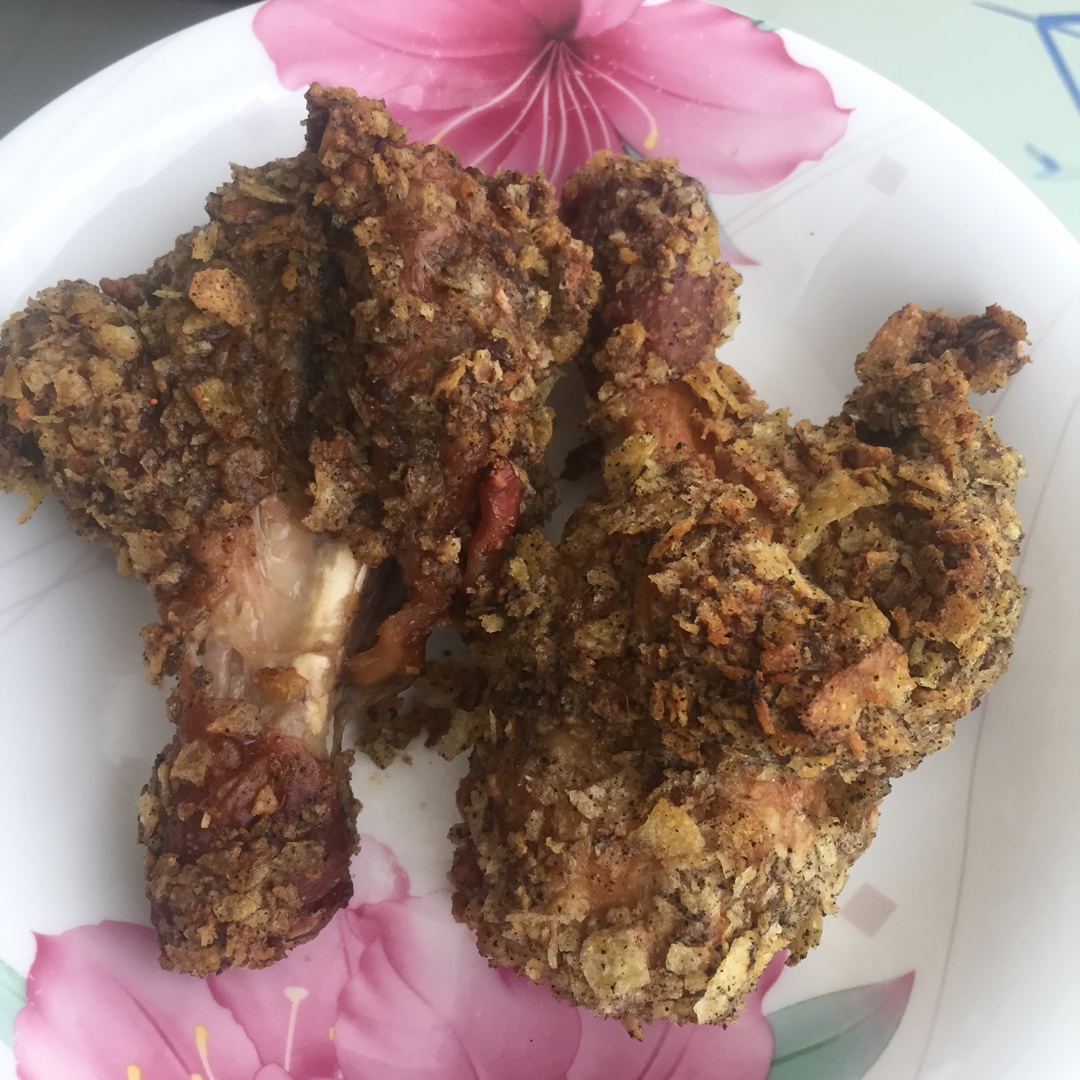 脆皮烤鸡腿