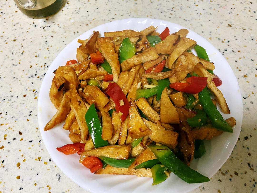 辣炒五香豆腐干