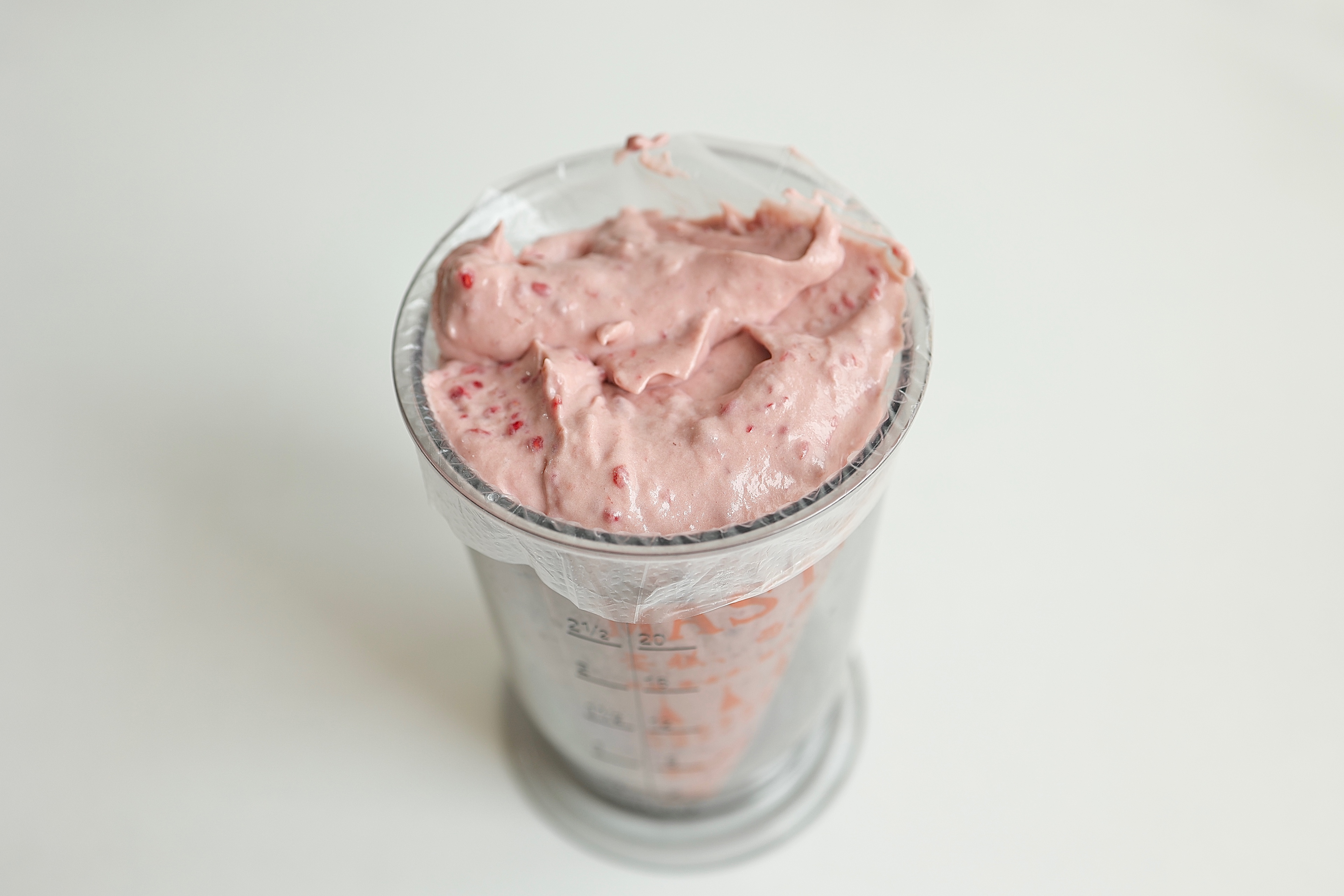 覆盆子/树莓脆皮冰淇淋🍦/高颜值少女心的做法 步骤16