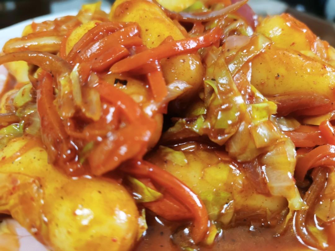 韩式辣炒年糕（or网红芝士套路之芝心年糕）