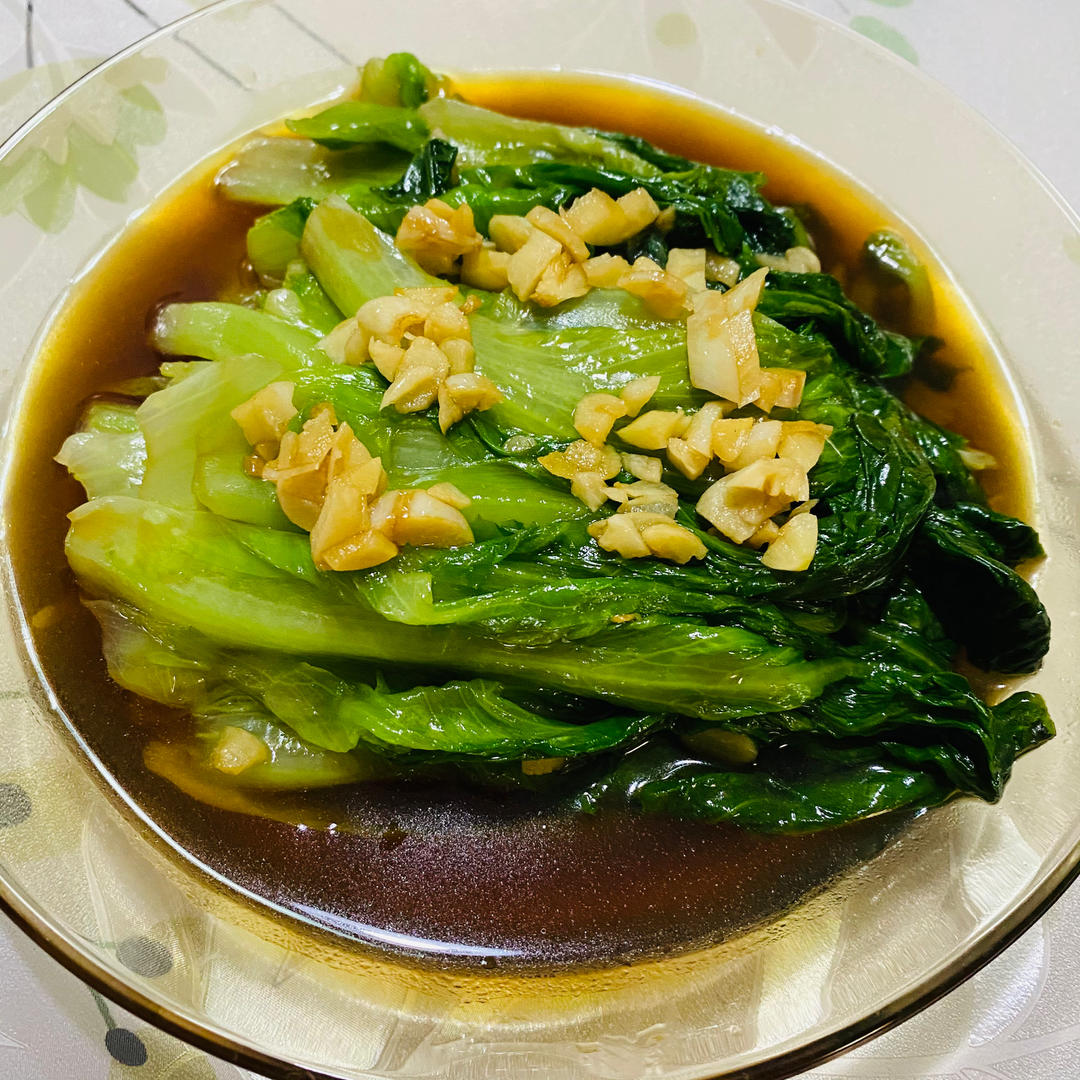 白灼生菜（罗马生菜）
