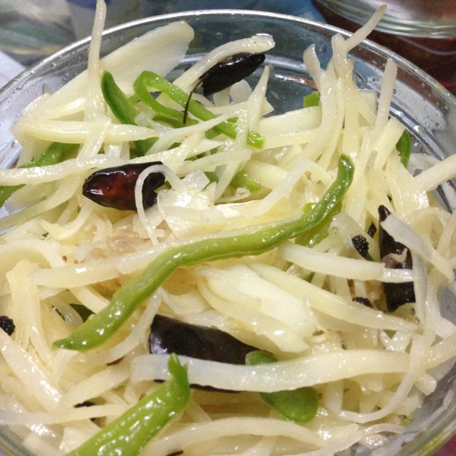 青椒土豆丝