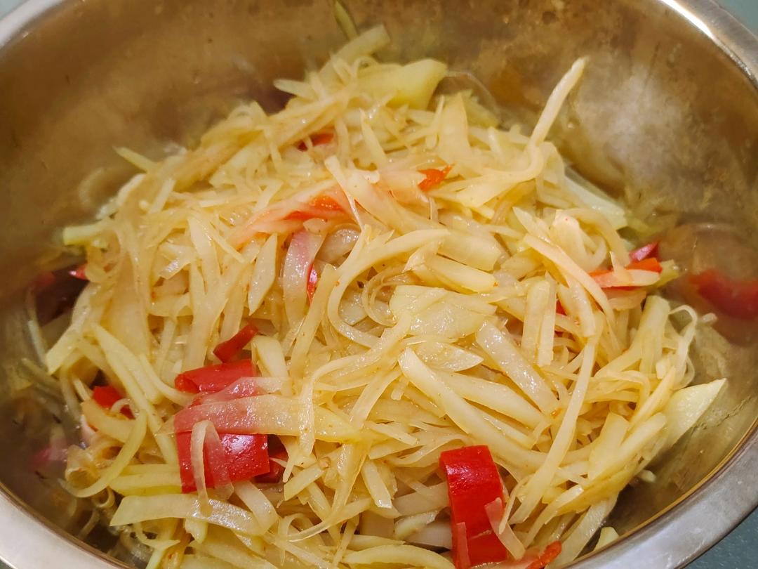 超级无敌下饭菜～酸辣土豆丝