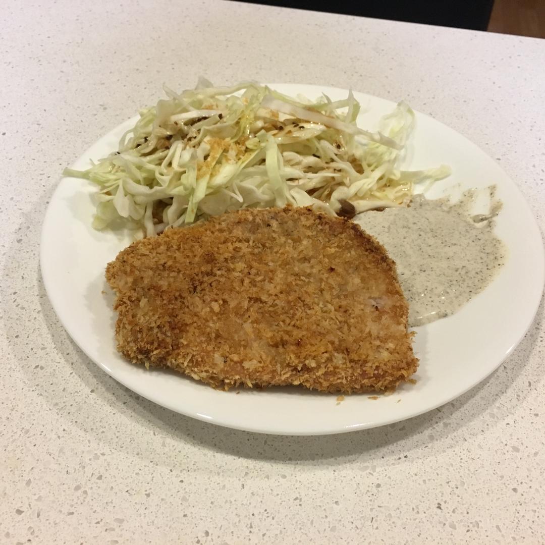 日式炸猪排（非油炸 揚げないとんかつ）