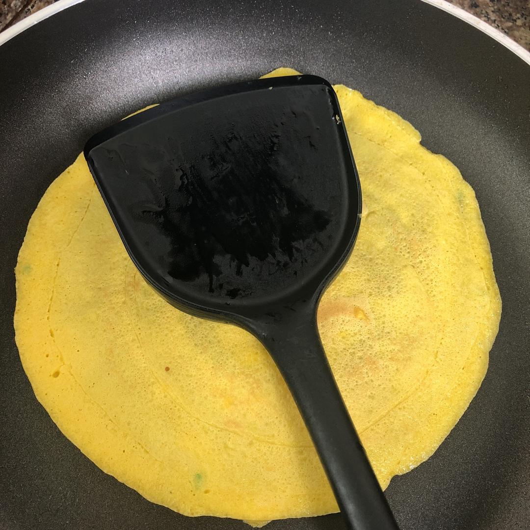 快速早餐鸡蛋葱花饼