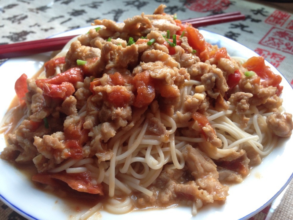超级美味正宗的意大利番茄肉酱面