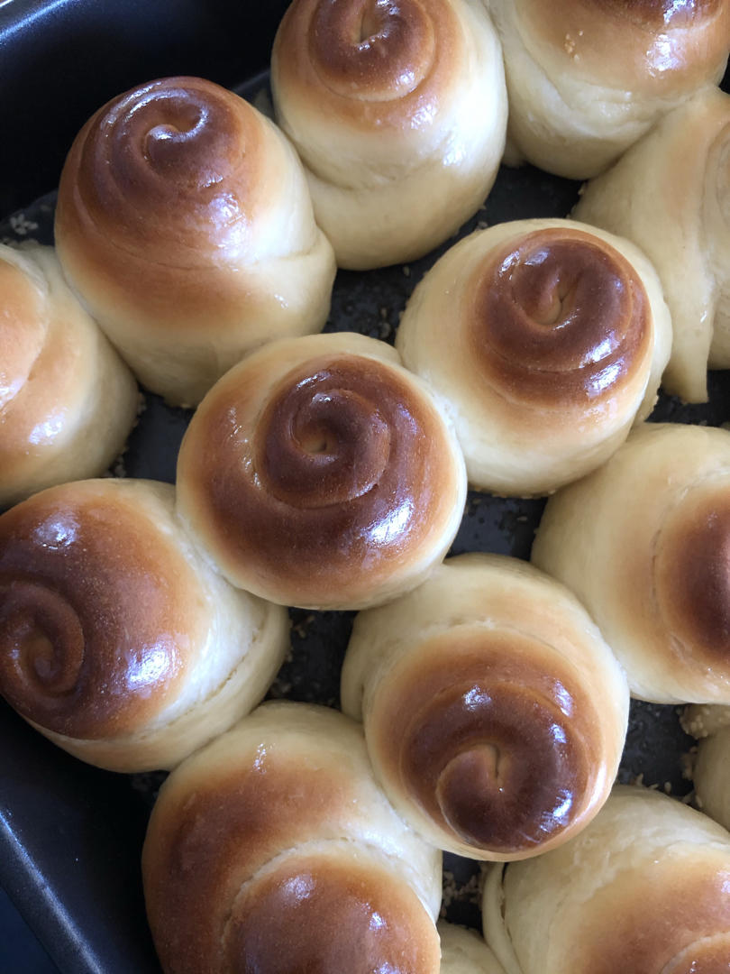 蜂蜜脆底小面包