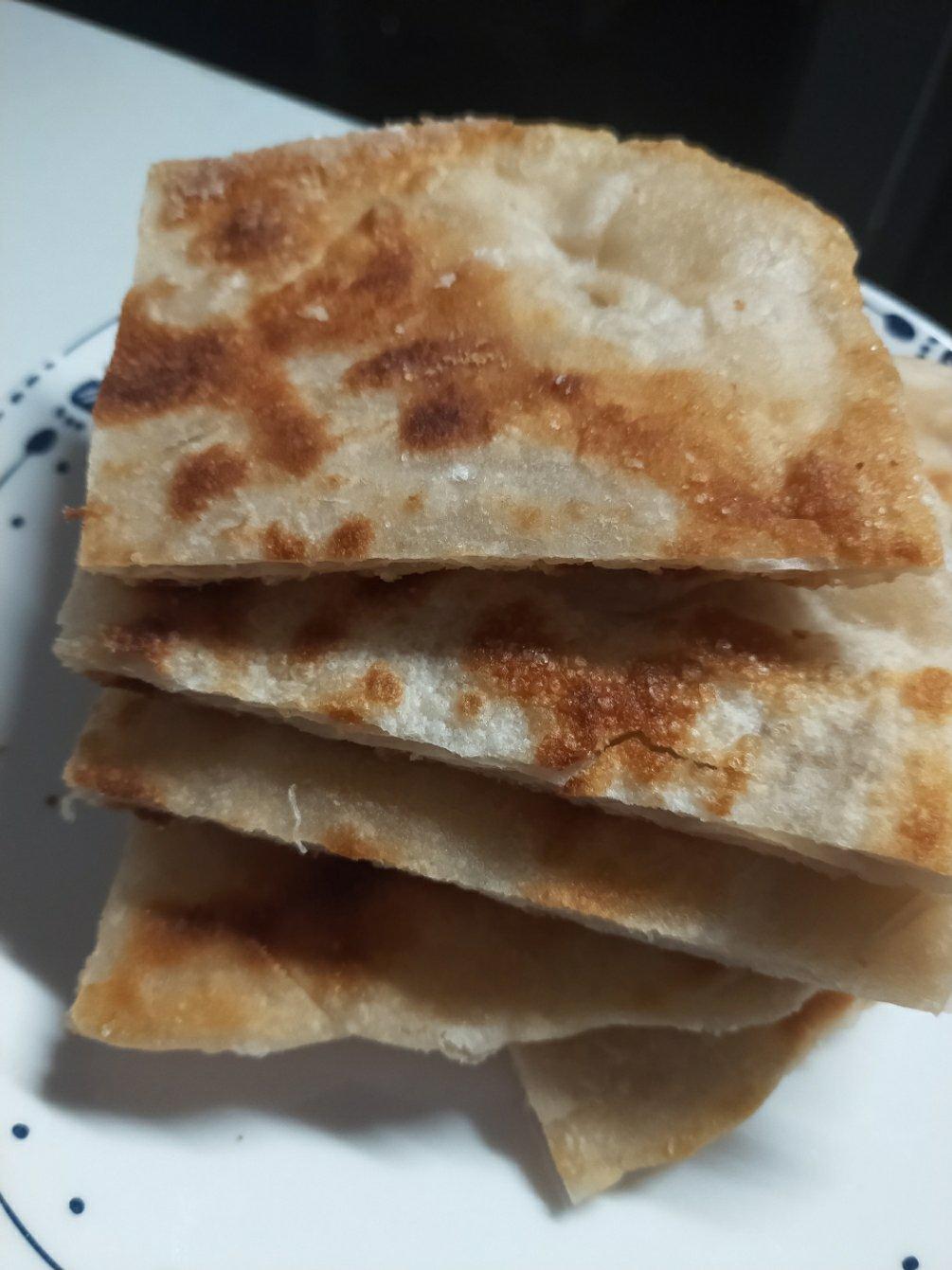 层次分明薄如蝉翼的家常基础烙饼