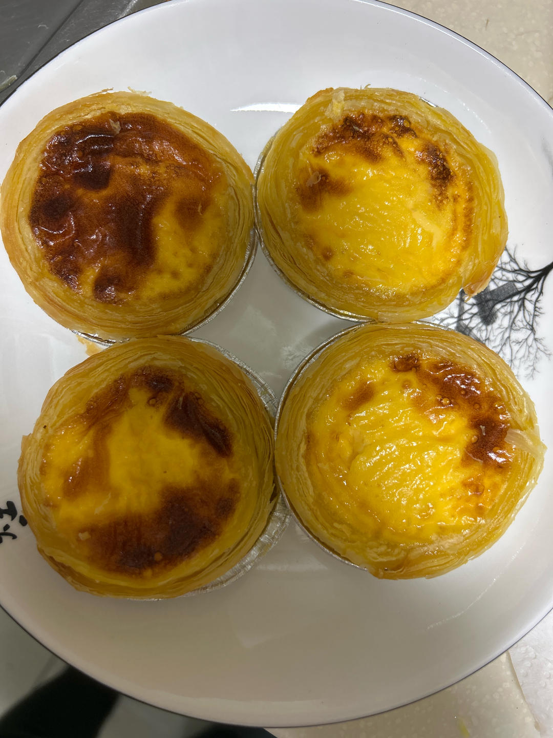 空气炸锅烤蛋挞