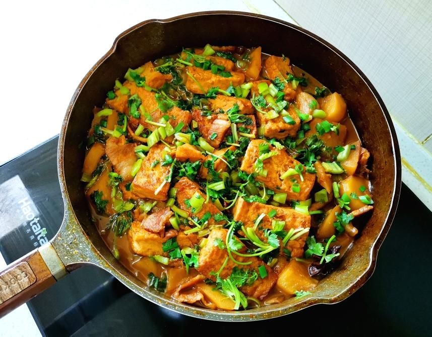 『素』土豆炖豆腐