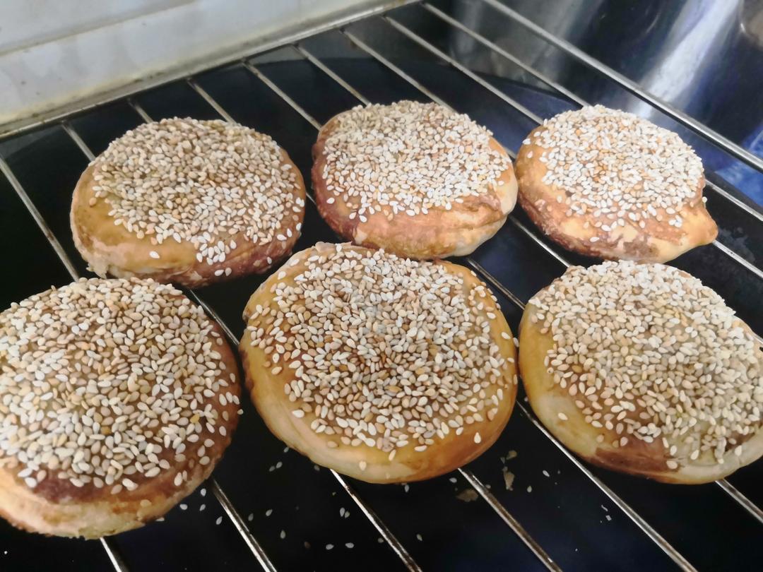 芝麻火烧的做法