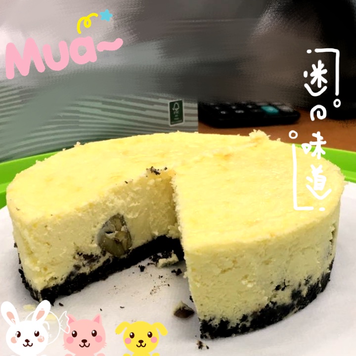 超越诺心~零失败蓝莓牛乳芝士蛋糕~低糖低卡