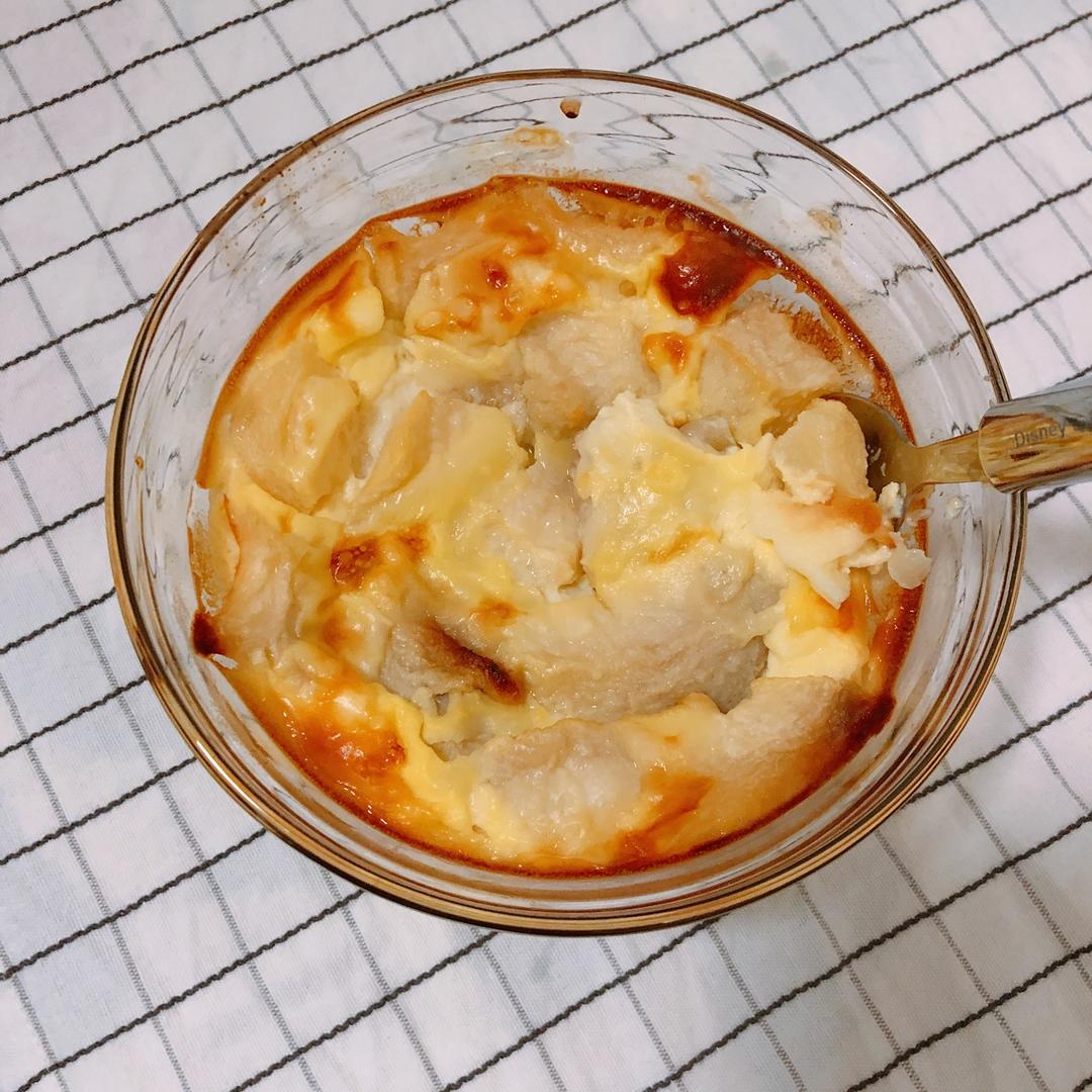 无花果克拉夫缇clafoutis