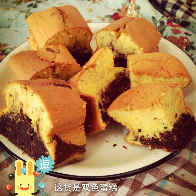 斑马纹戚风蛋糕