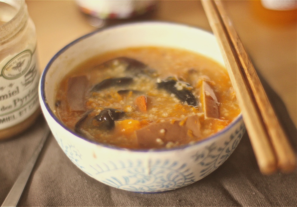 枸杞南瓜小米粥