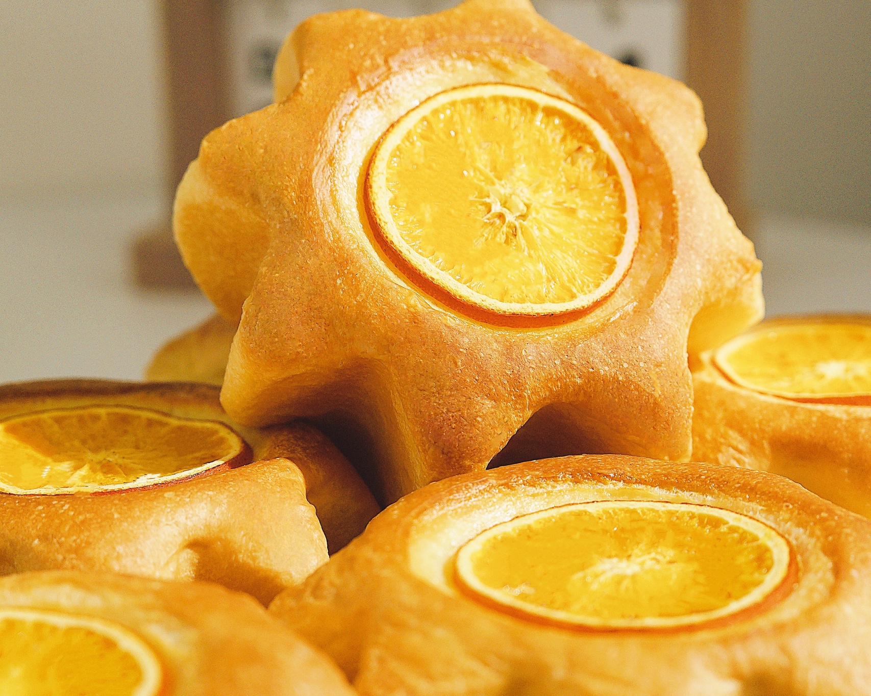 🍊香橙乳酪🌟星星面包｜高颜值｜清新柑橘的做法 步骤22