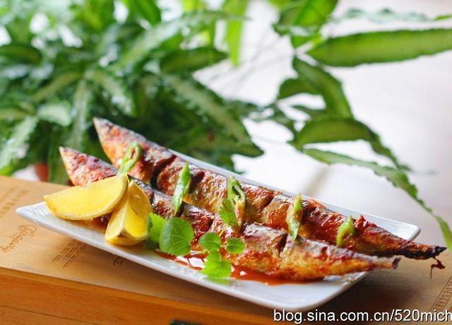 韩式辣烤秋刀鱼的做法