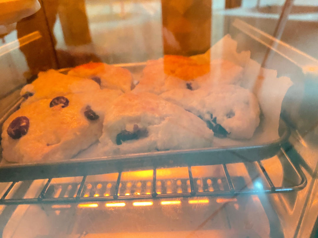 零失败搅一搅就能做的蔓越莓司康