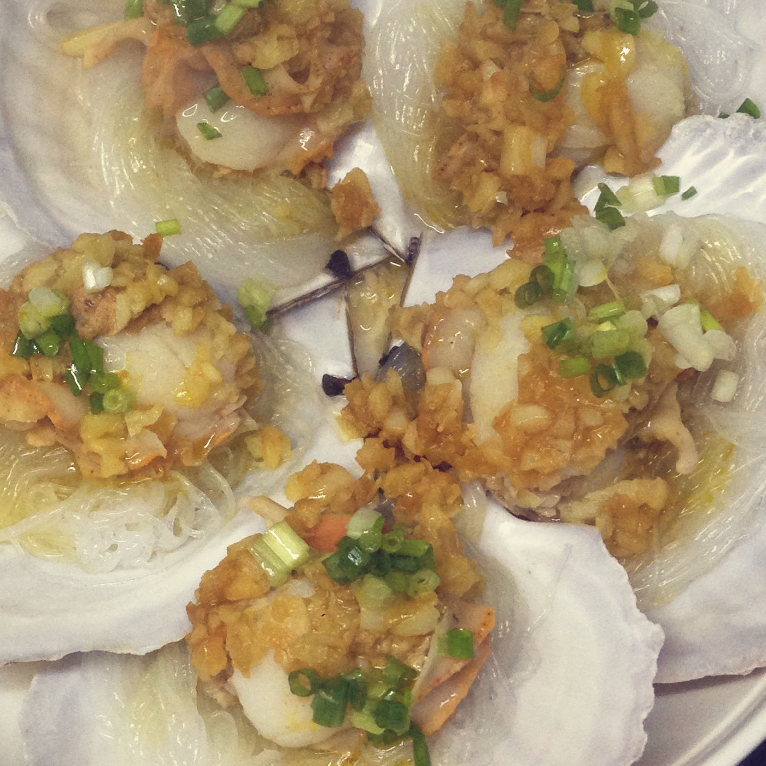 蒜蓉粉丝蒸扇贝