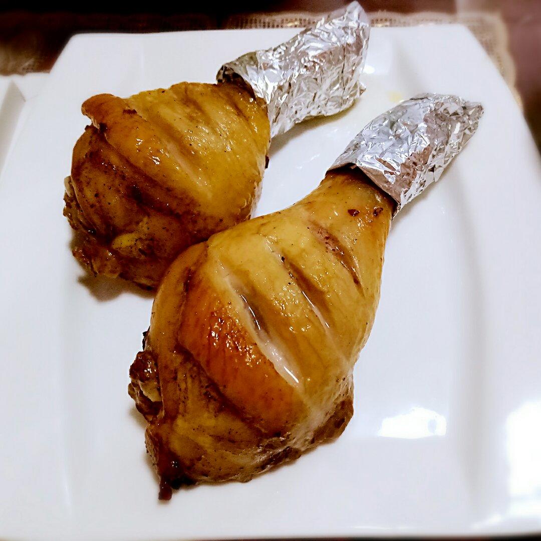 祁儿做的蜜汁琵琶腿