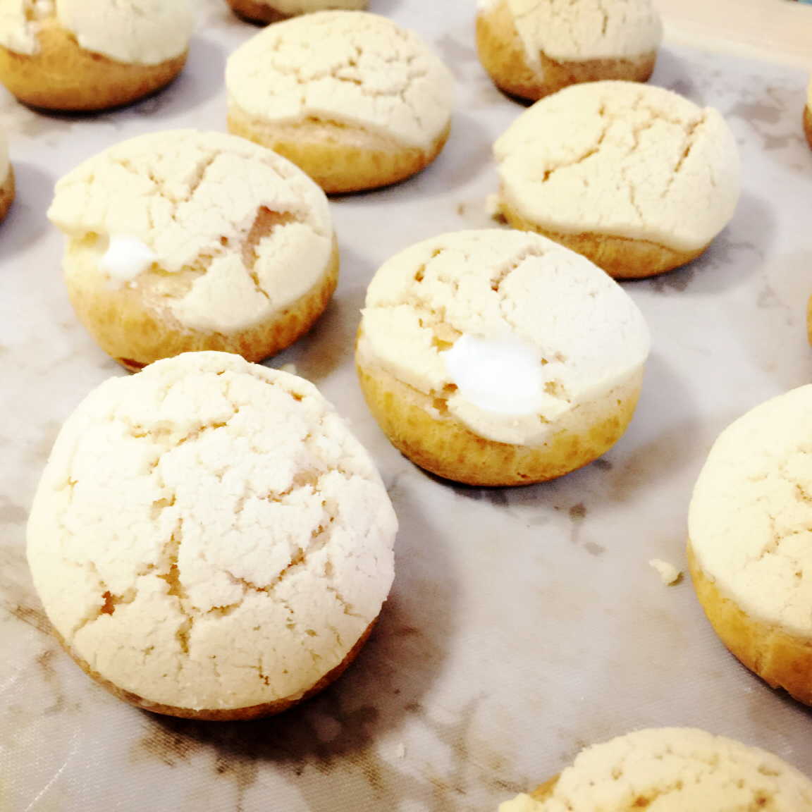 十分美味的酥皮泡芙