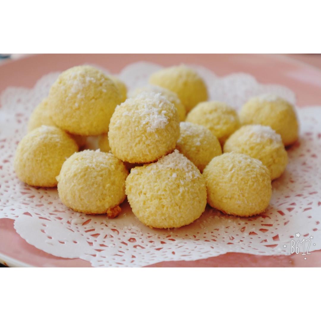 宝宝零食～椰蓉球