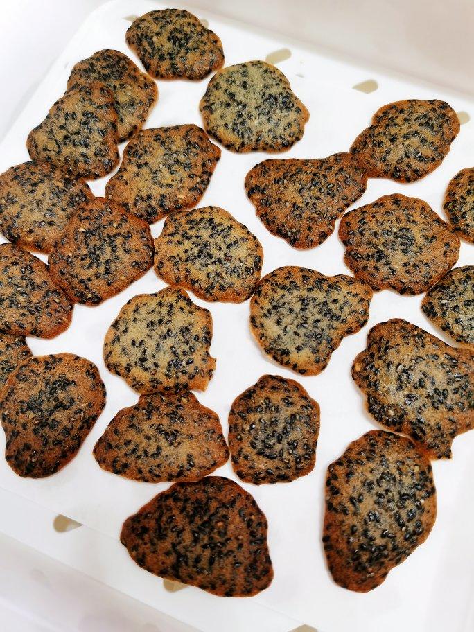 黑芝麻薄脆饼（蛋白消耗）