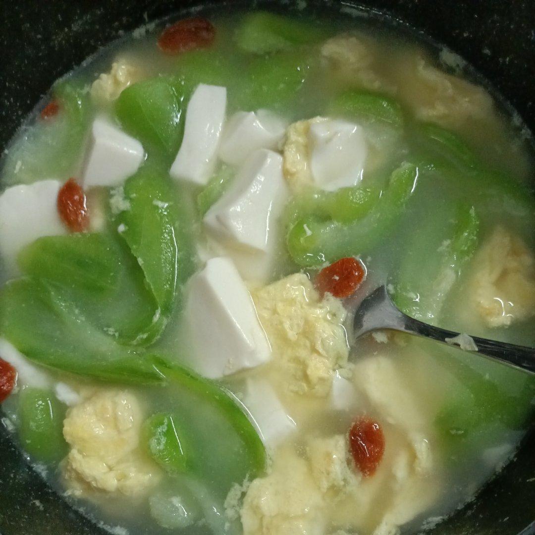 丝瓜鸡蛋汤