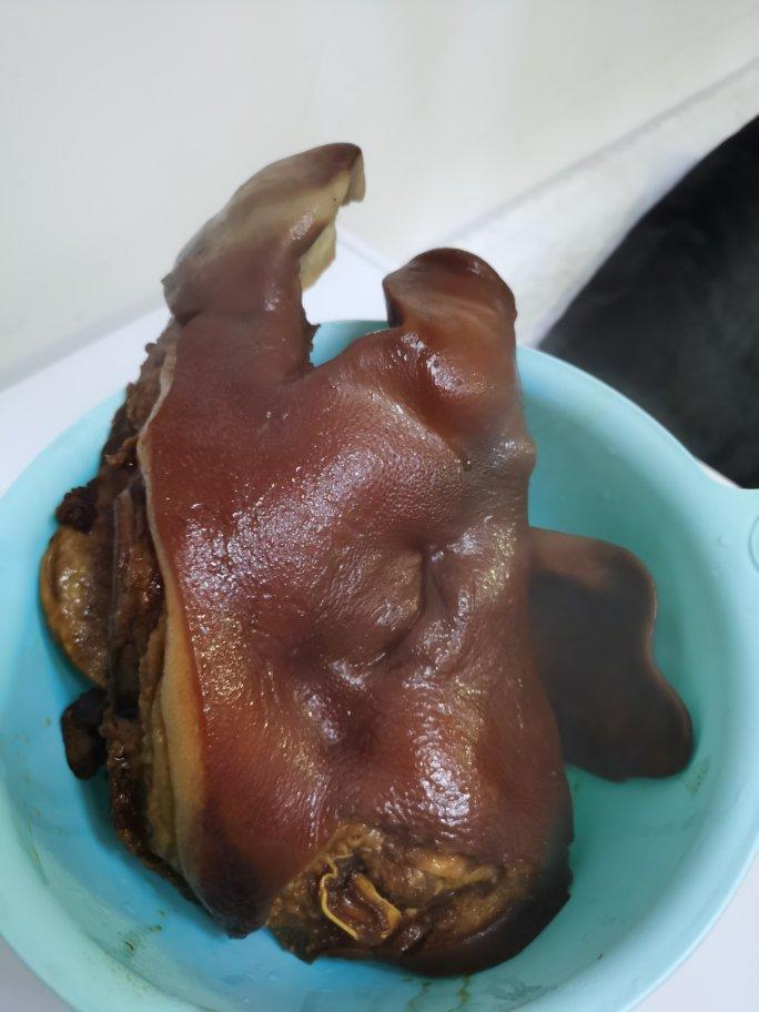 bluewish__杨梅麻麻做的卤猪头肉