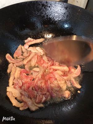 肉丝扁豆的做法 步骤8