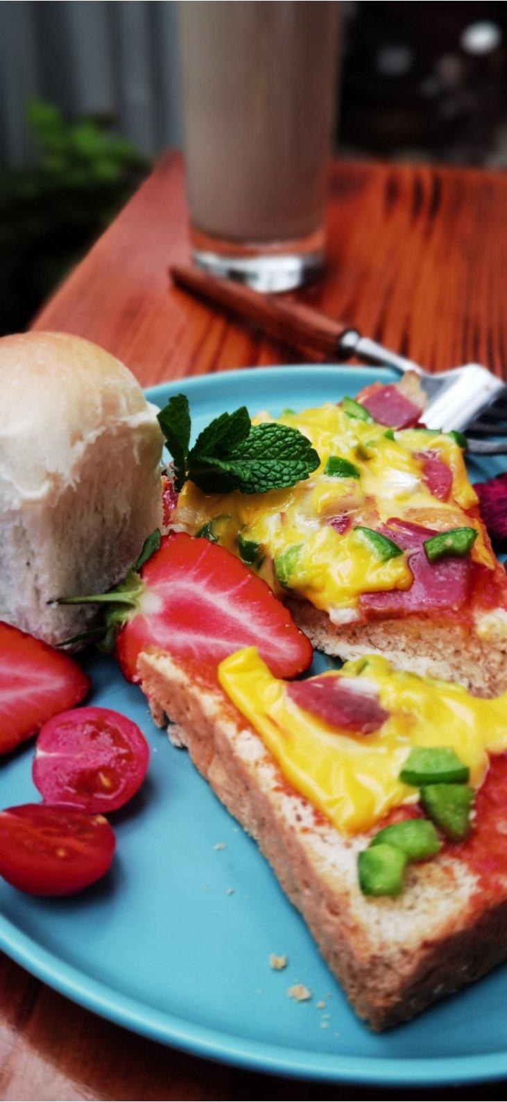 吐司披萨（快手早餐）