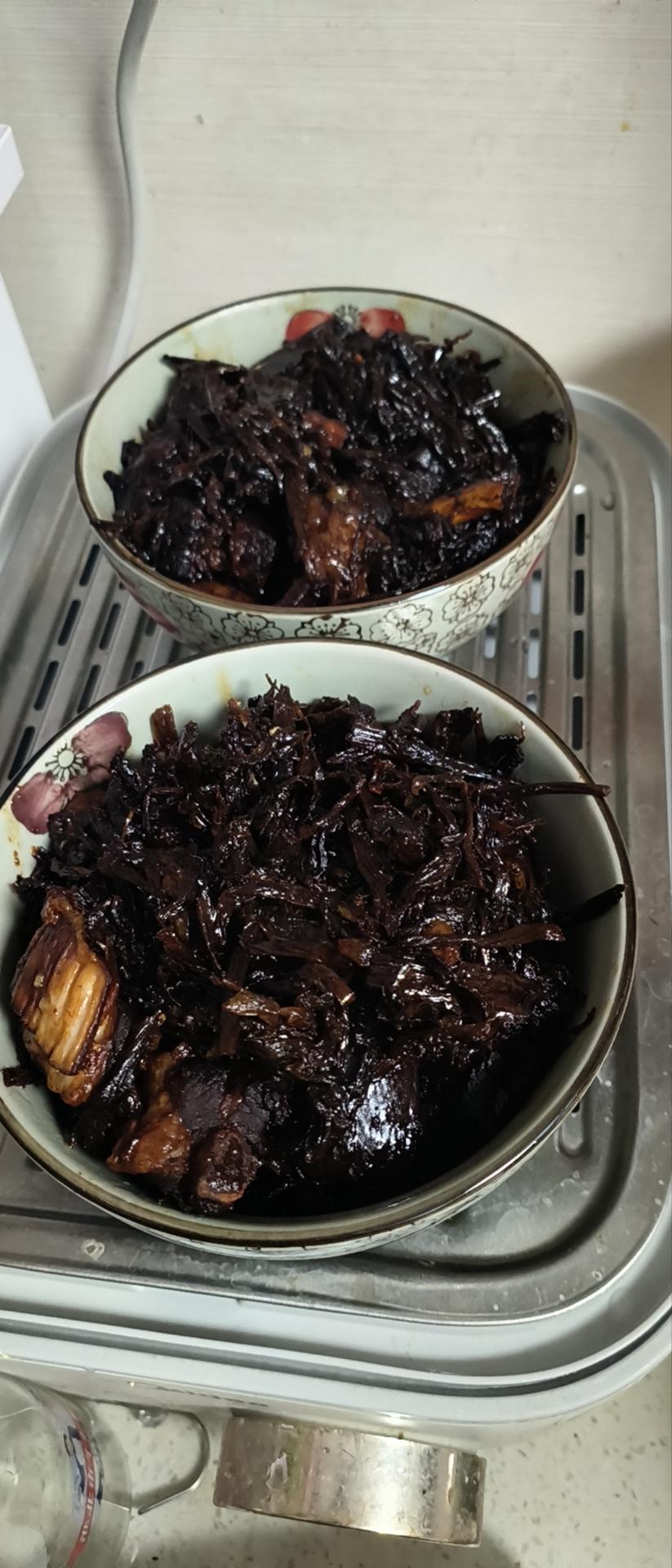 霉干菜烧肉（乌干菜焖肉）好吃到停不下来！