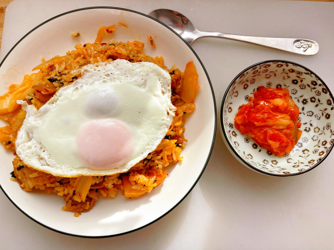 五花肉泡菜炒饭