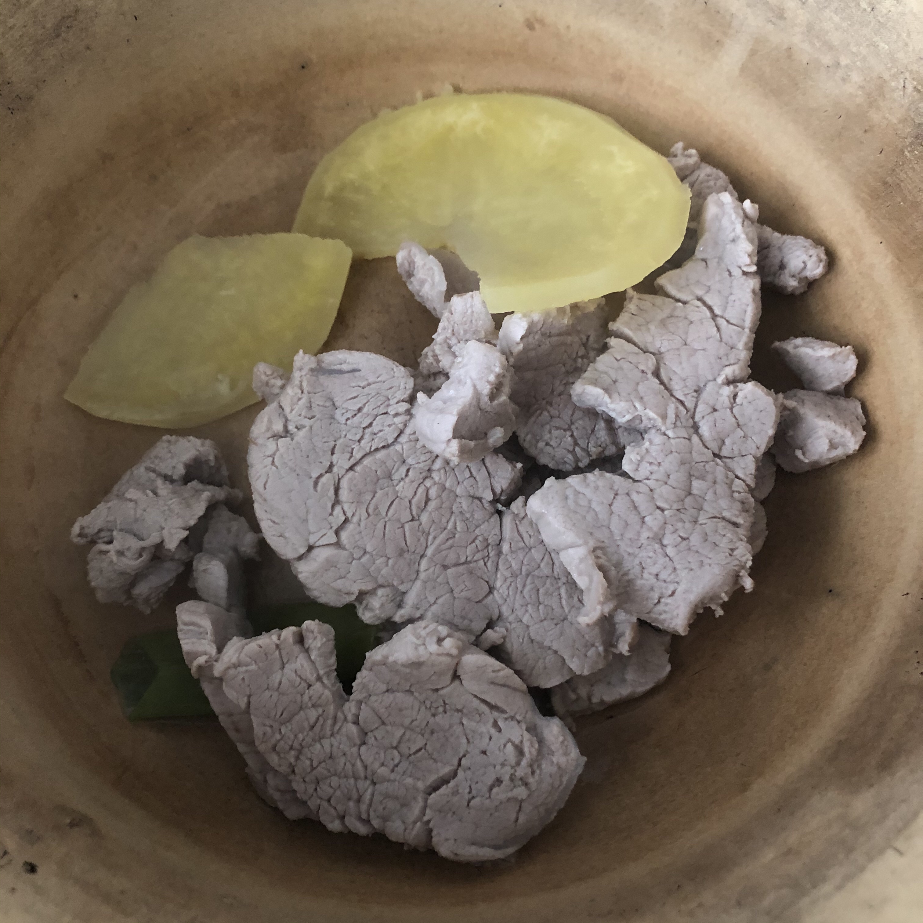【流食】猪里脊胡萝卜土豆泥的做法 步骤1