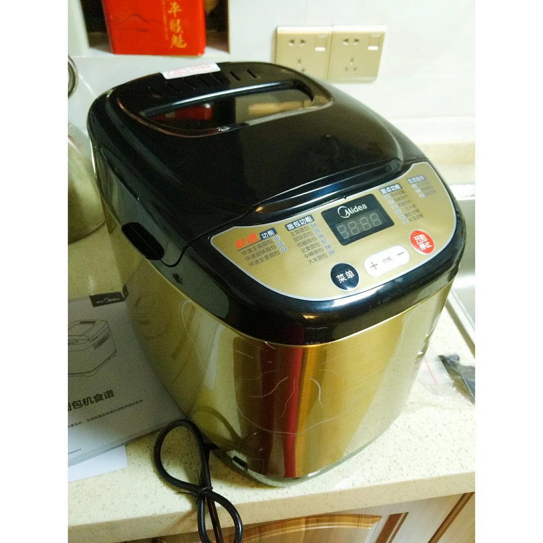 超级好吃的原味面包（面包机版）